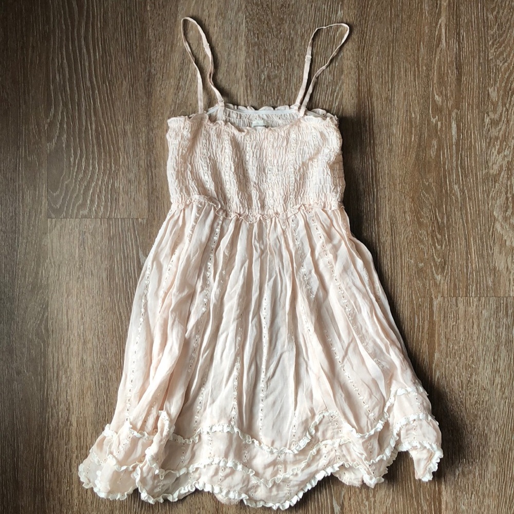 Light pink top